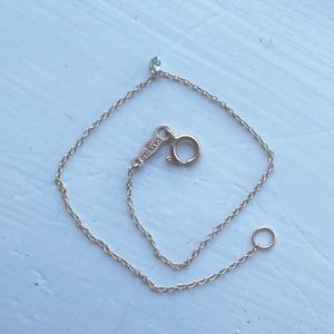 Rose gold Catbird pinprick bracelet